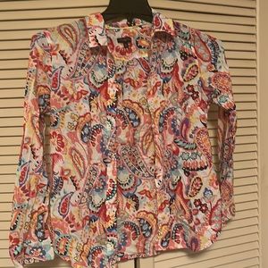 Multicolor Button Down Shirt